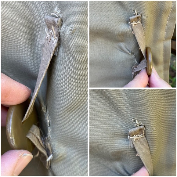 Sears Outdoorsman Feather Down Winter Coat Faux Fur Collar Vintage 70s Tan - Picture 4 of 14